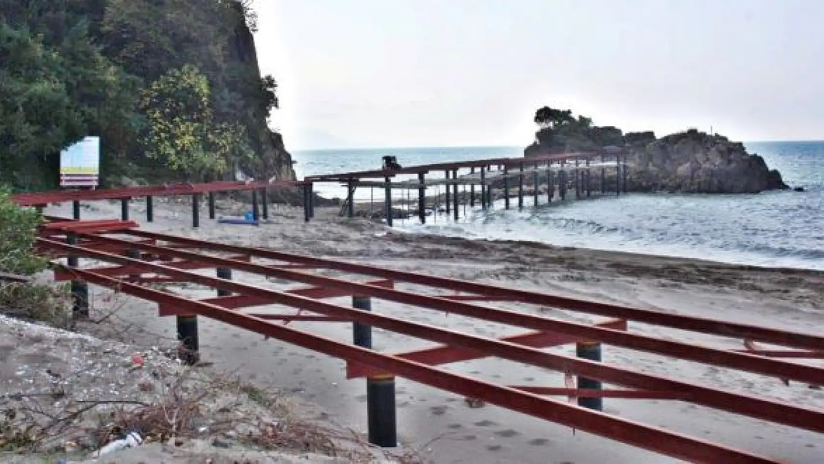 Güzelcehisar'da İskele Krizi