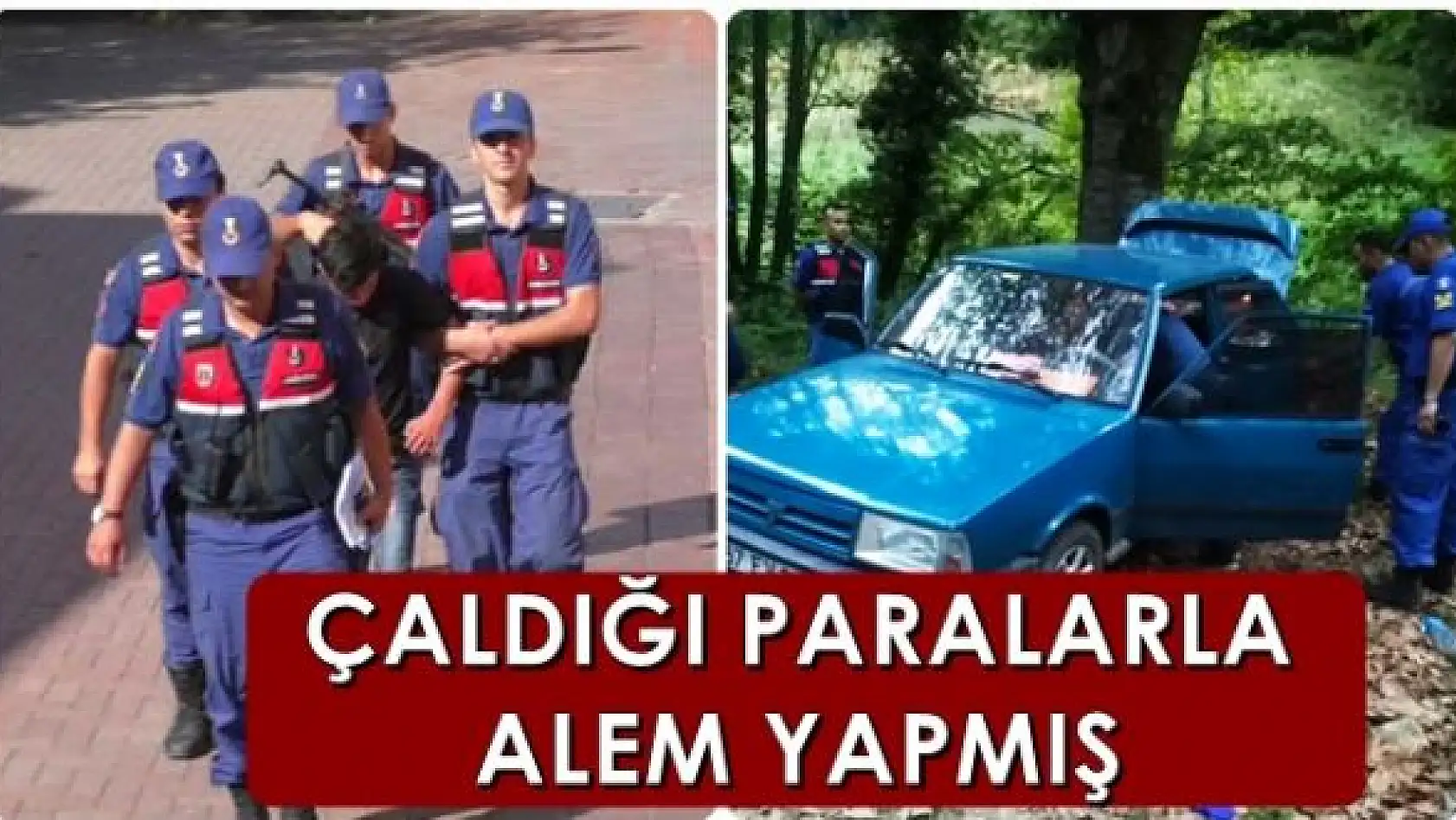 Hırsız kanepenin içinde yakalandı