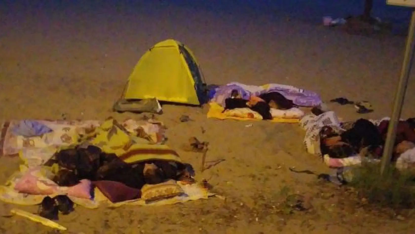 İnkumu'nda tatil manzaraları