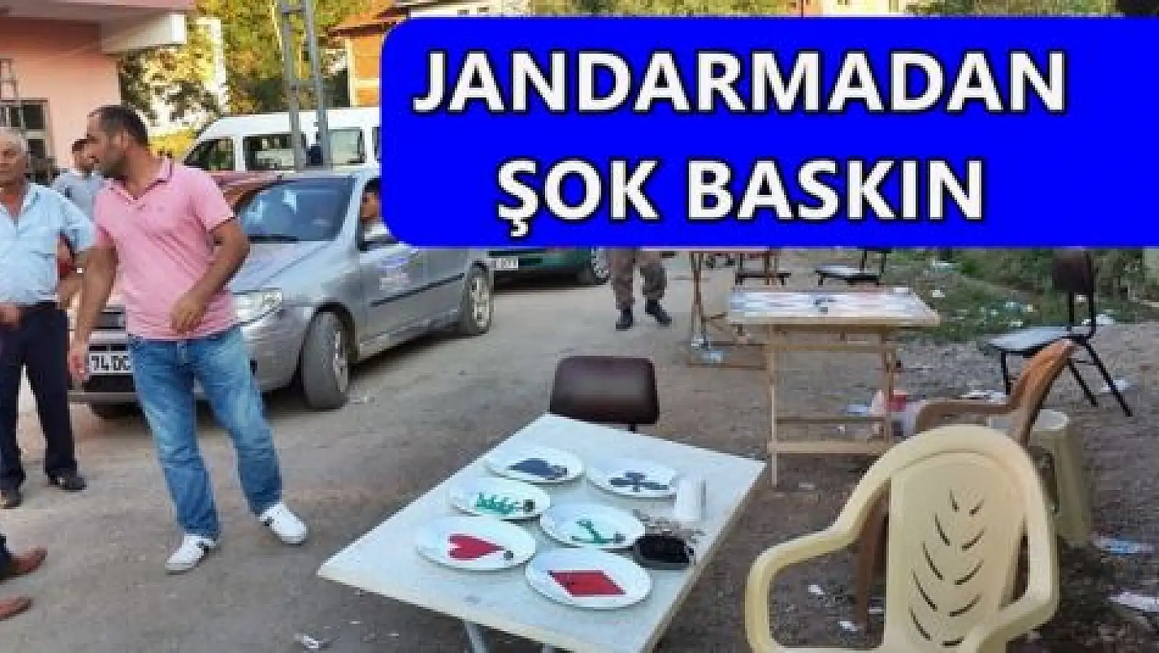 Jandarmadan kumar baskını