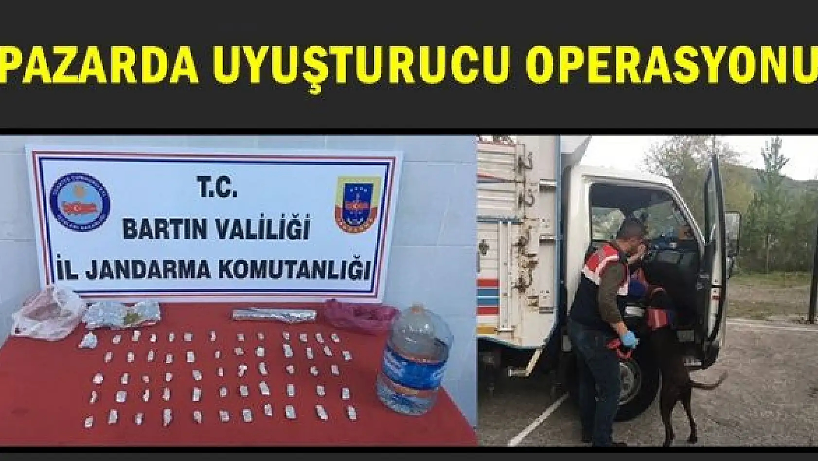 Jandarmadan uyuşturucu tacirlerine baskın
