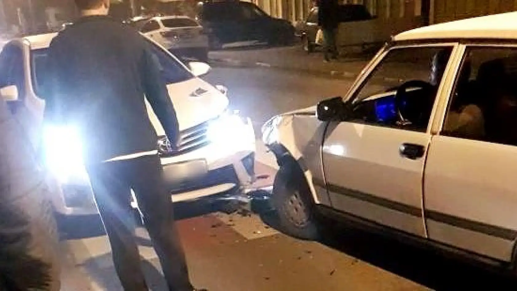 Kanlı ırmak caddesinde kaza