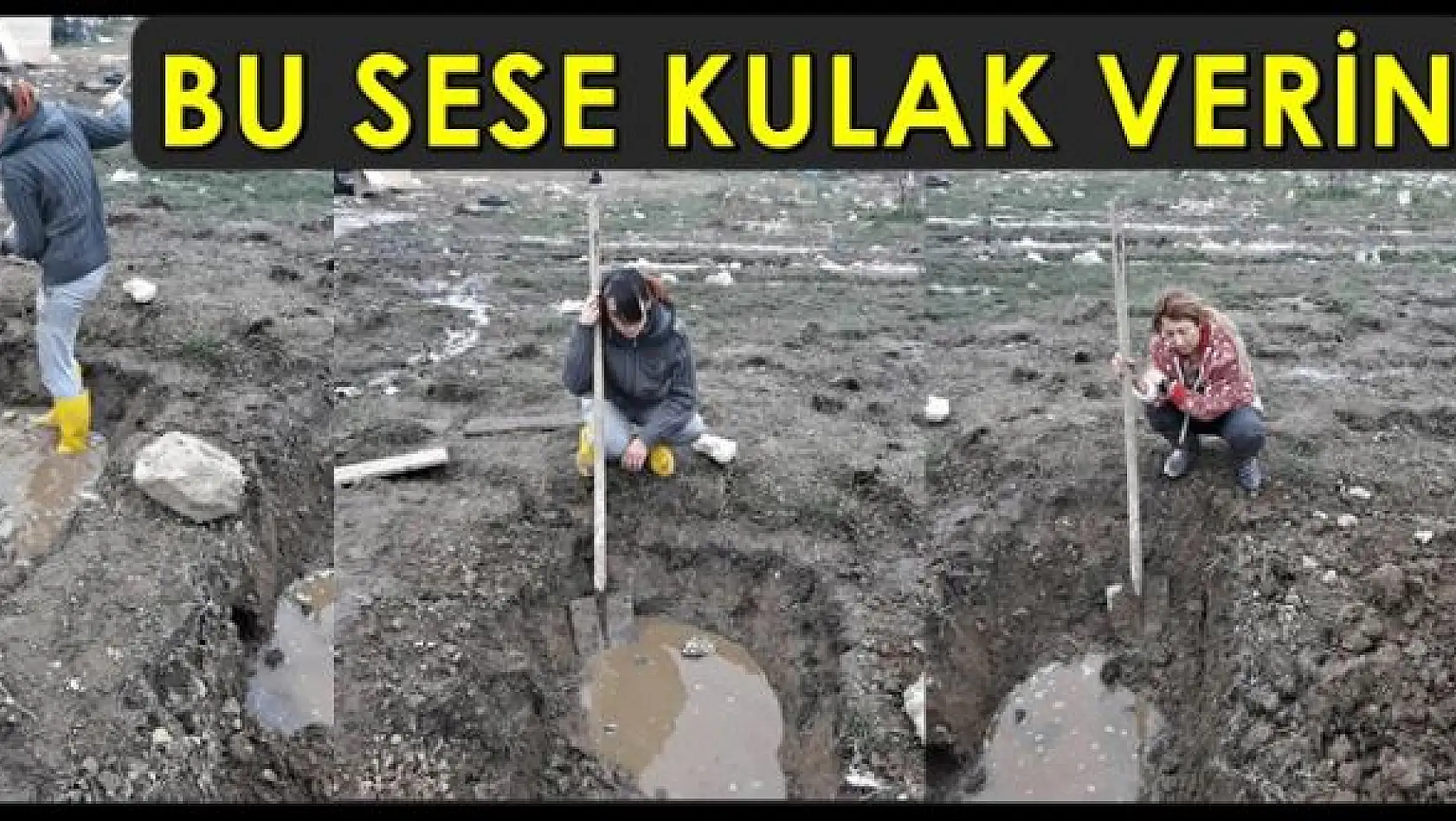 Kendi mezarlarını kazdılar