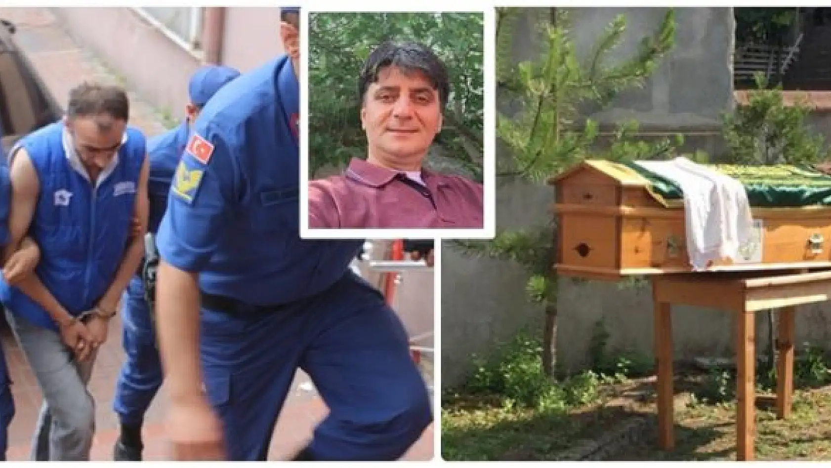 Kendisi cezaevine girdi, dayısı defnedildi