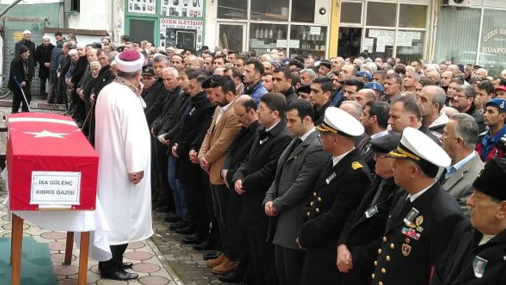 Kıbrıs Gazisi Gülenç, Son Yolculuğuna Uğurlandı