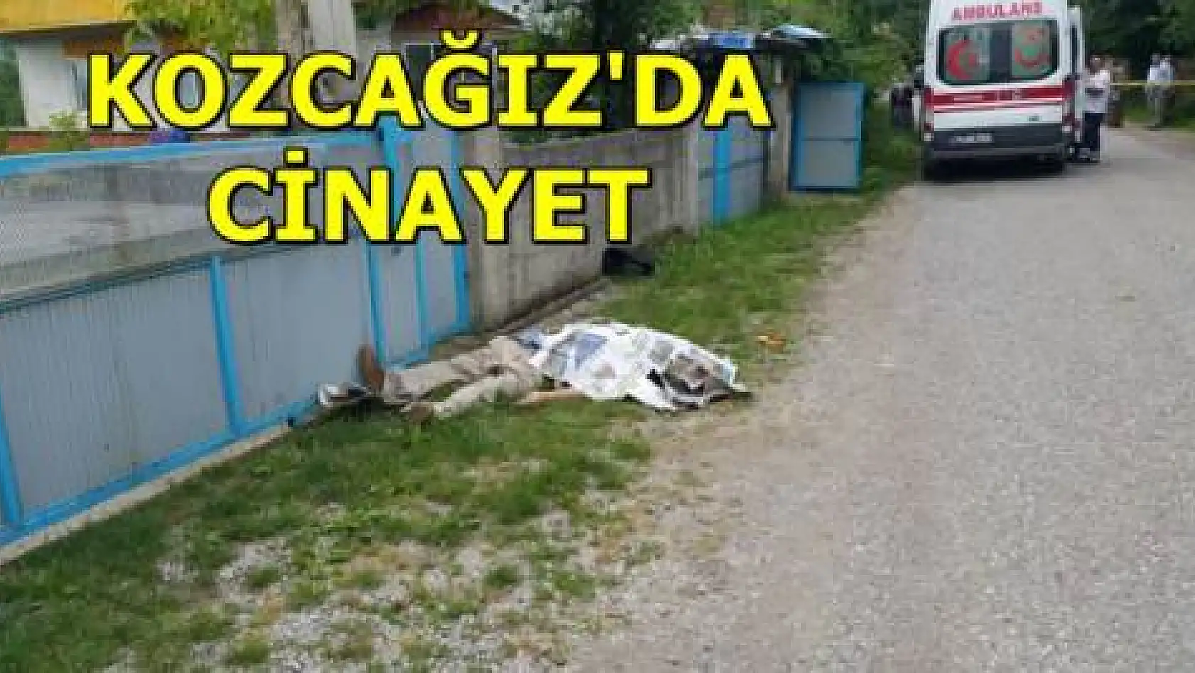 Kozcağız'da Cinayet