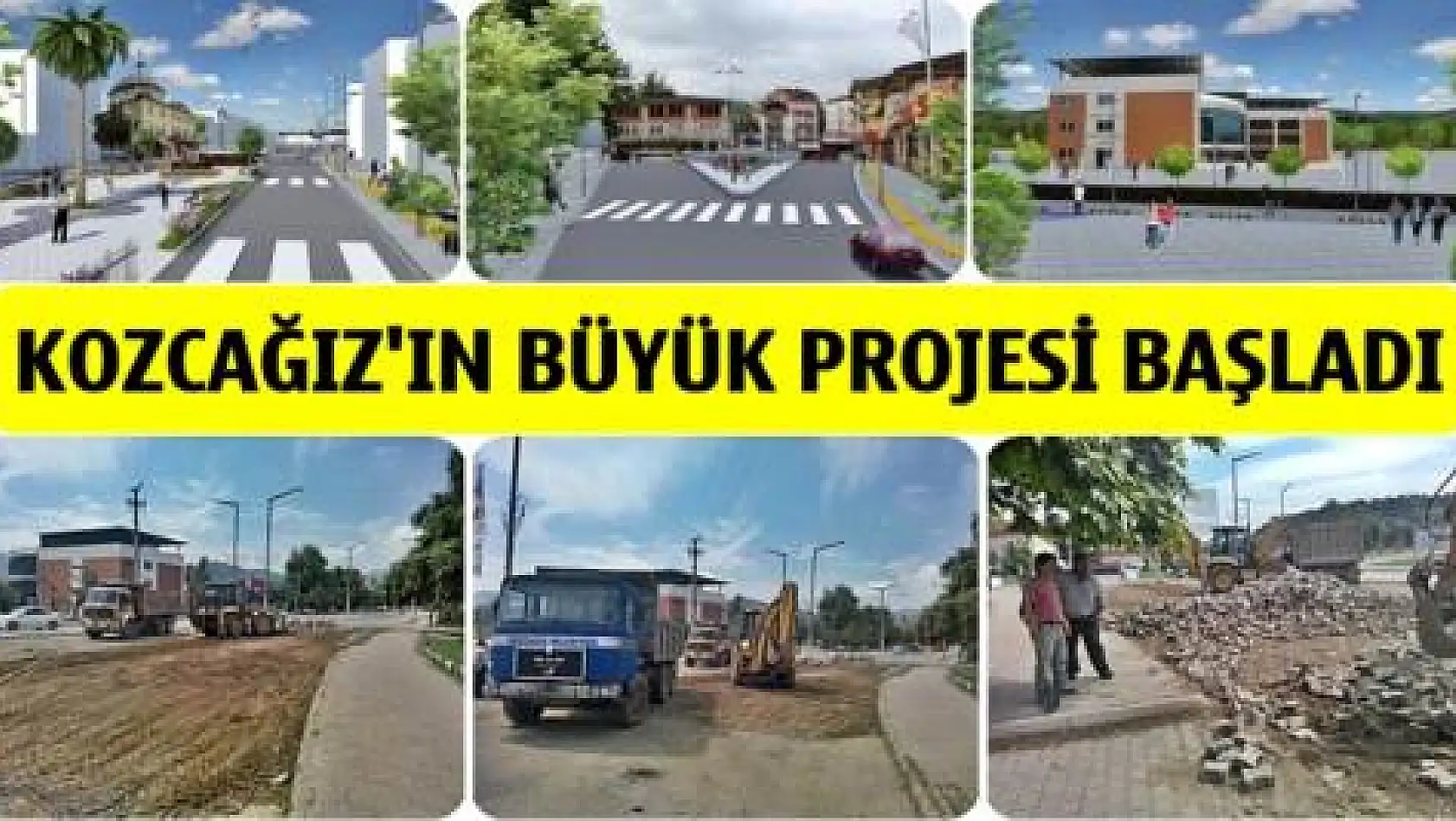 Kozcağız'ın Büyük Projesi Başladı