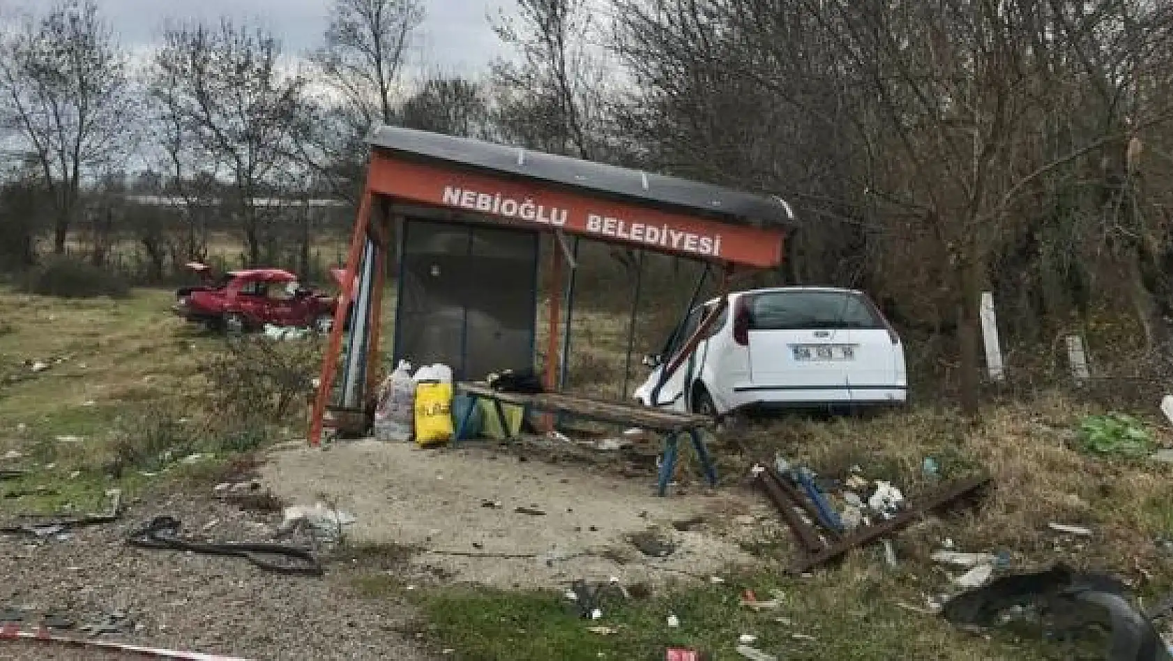 Kozcağız Nebioğlu yolunda feci kaza