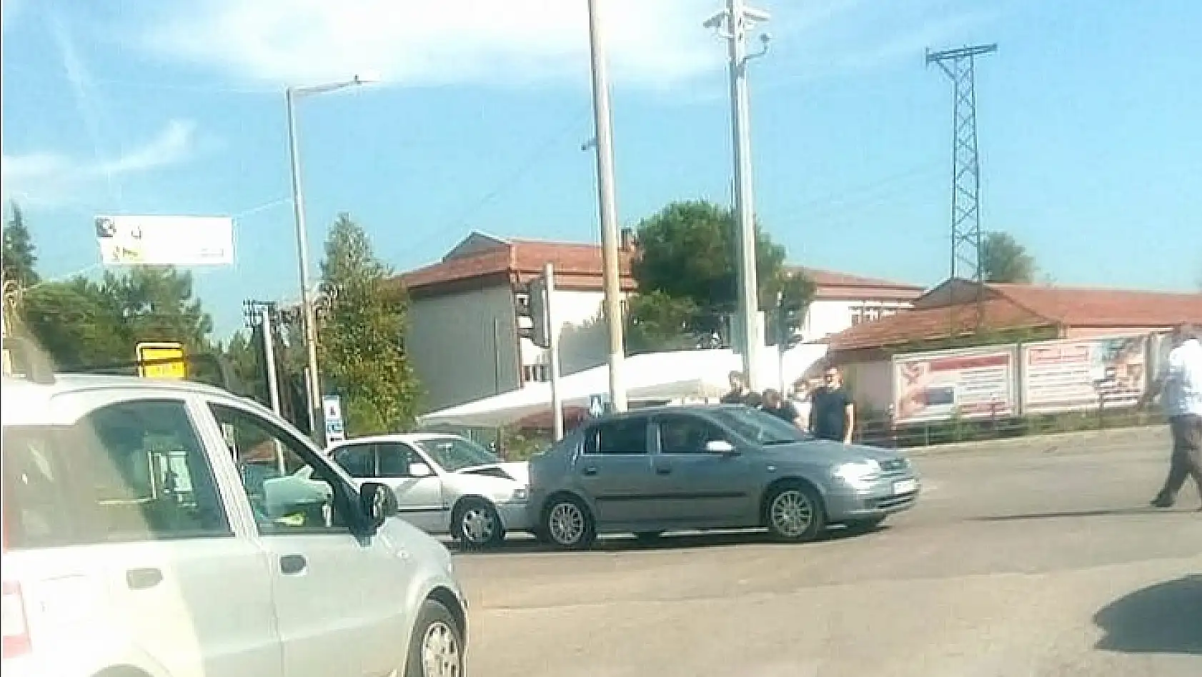 Kozcağız terminal kavşağında kaza
