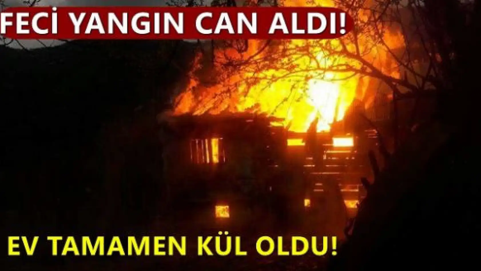 Kumluca'da Feci Yangın!