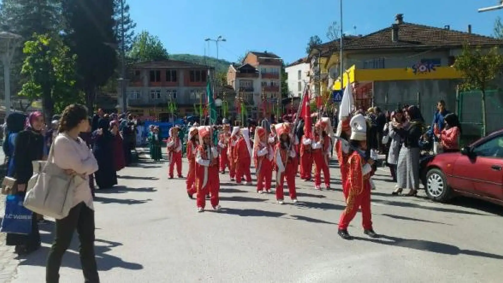 Kutlamalara Mehter takımı damga vurdu