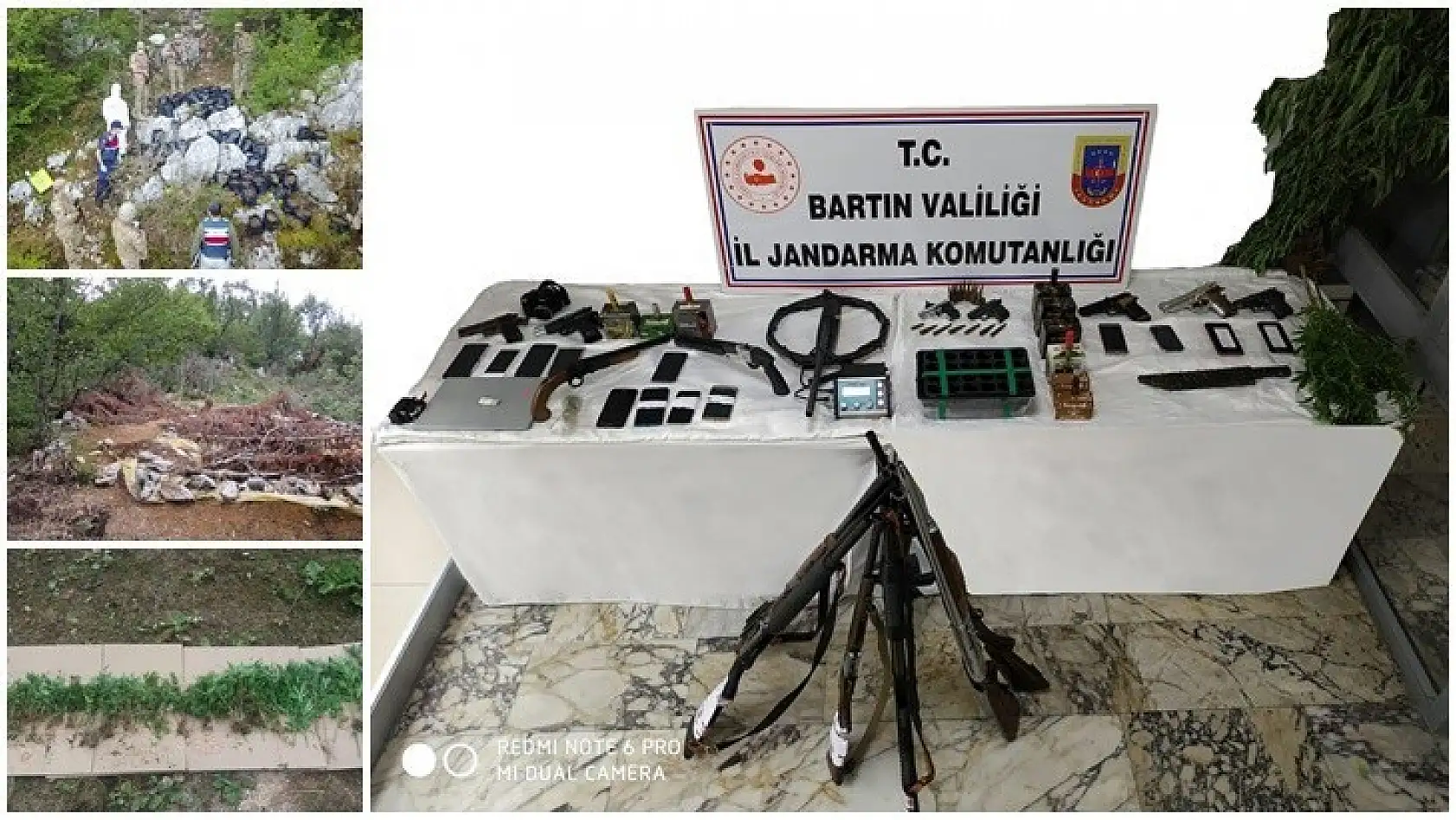 Milli parkta uyuşturucu imalatı
