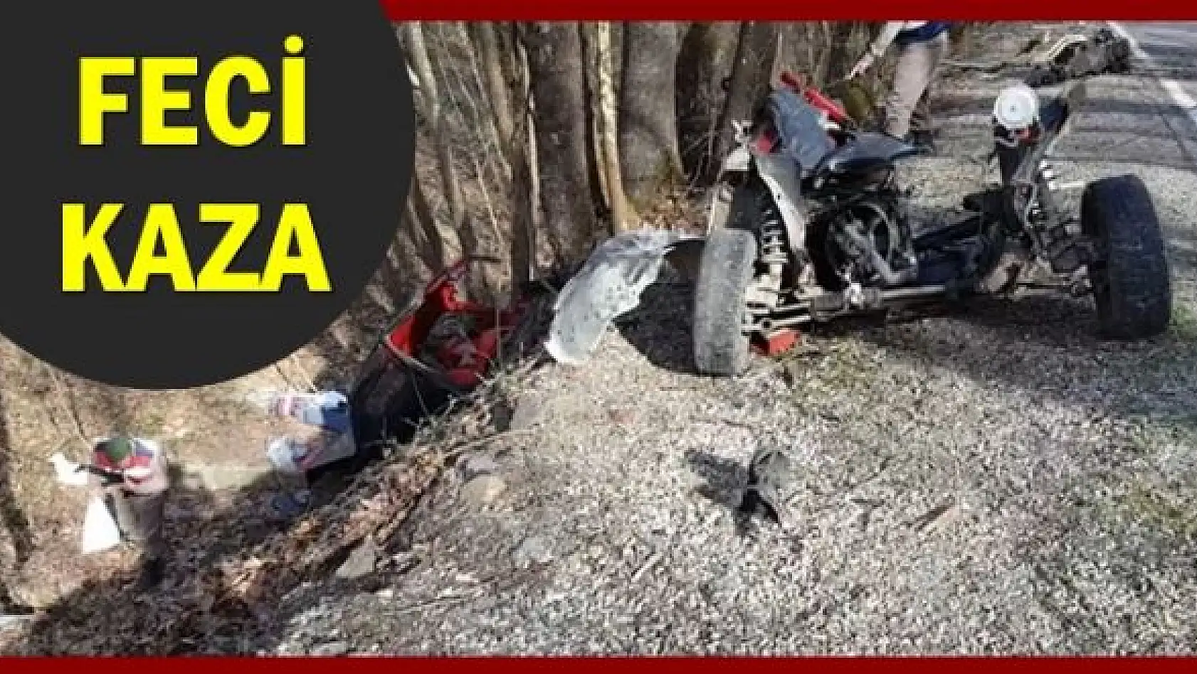 Otomobil parçalara ayrıldı