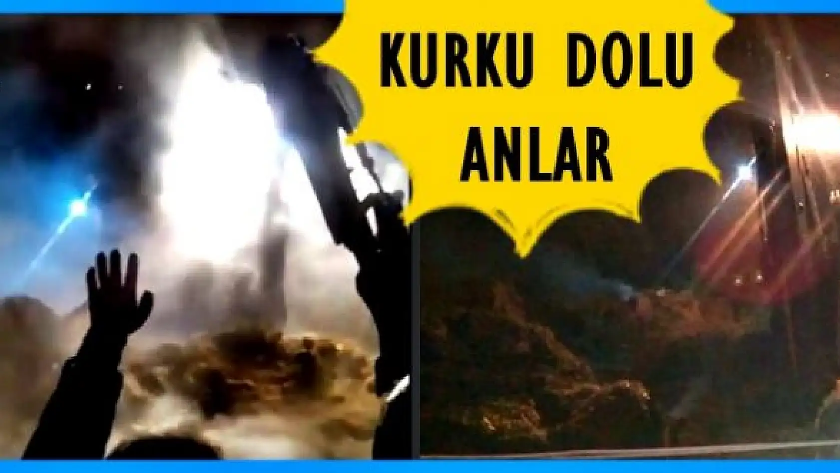 Samanlıkta Çıkan Yangın Korkuttu