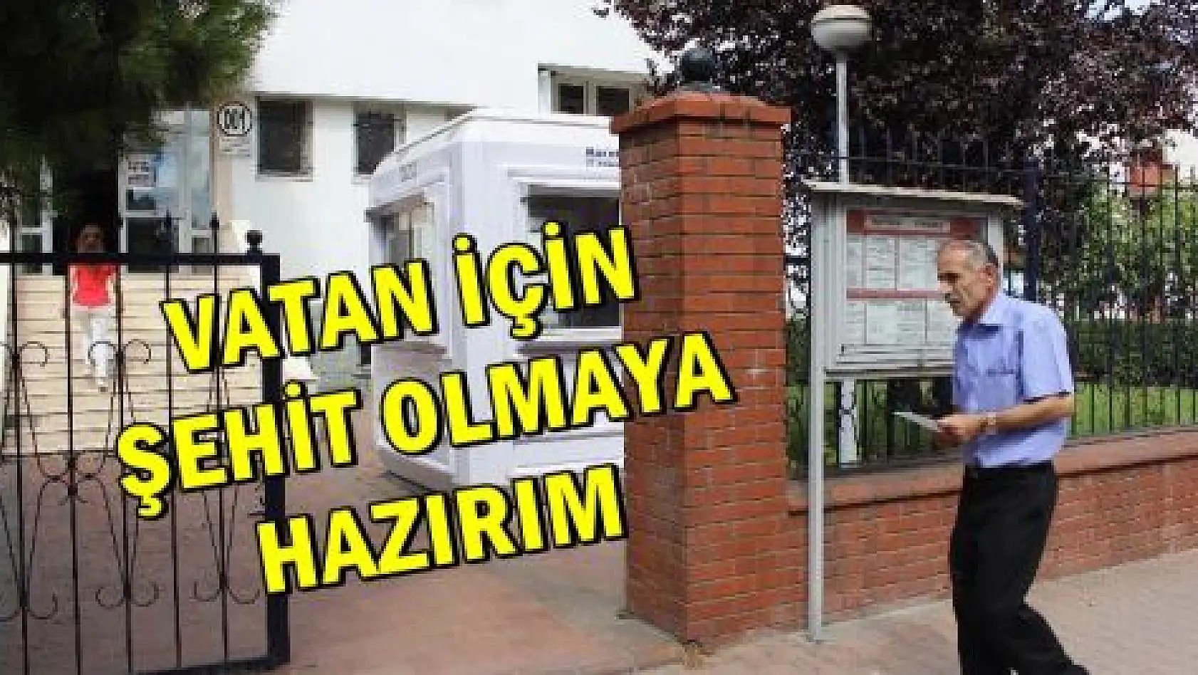 Şehit torunu, Askere gitmek için dilekçe verdi