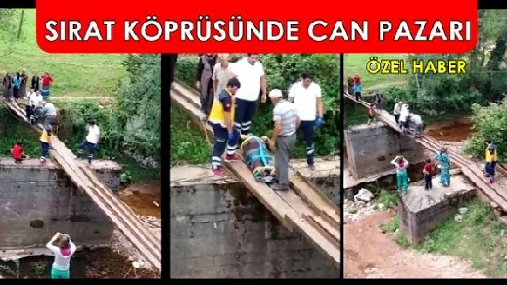 Sırat köprüsünde can pazarı