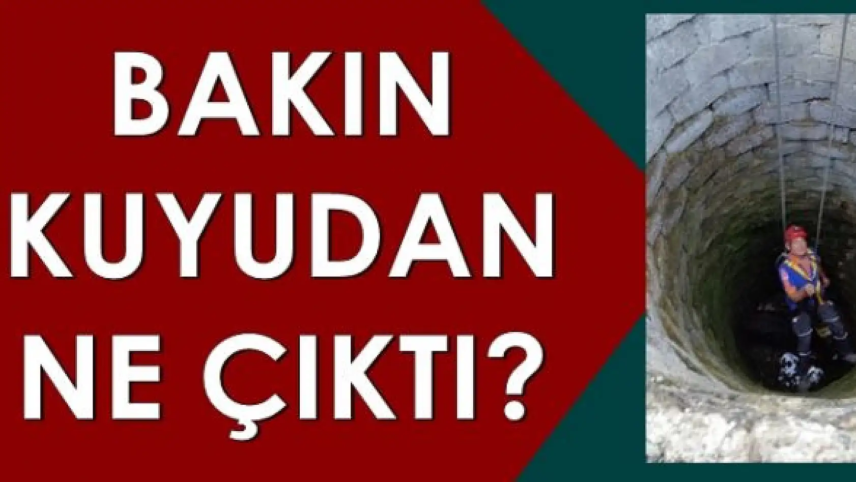 Su Kuyusuna Düşen İnek Kurtarıldı
