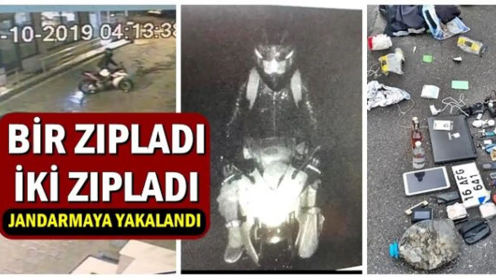 Suç makinesi jandarmadan kaçamadı