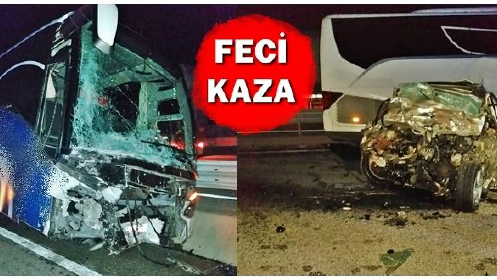 Ters yöne girdi, otobüsle çarpıştı