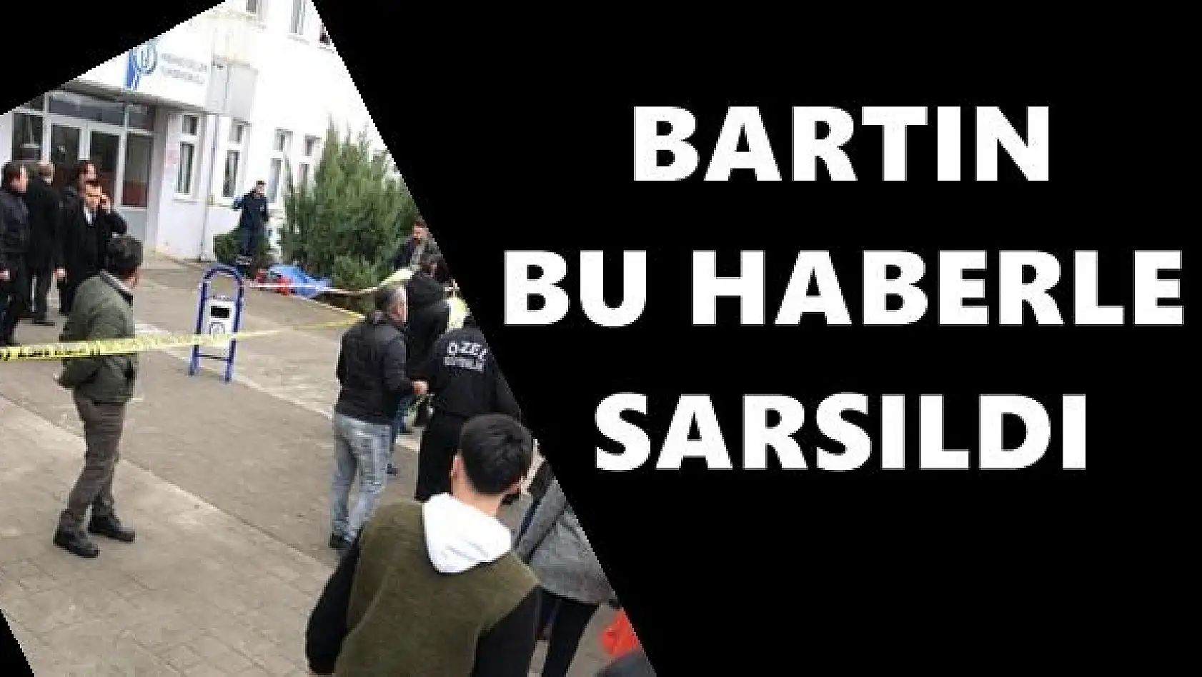 Üniversitede şok olay