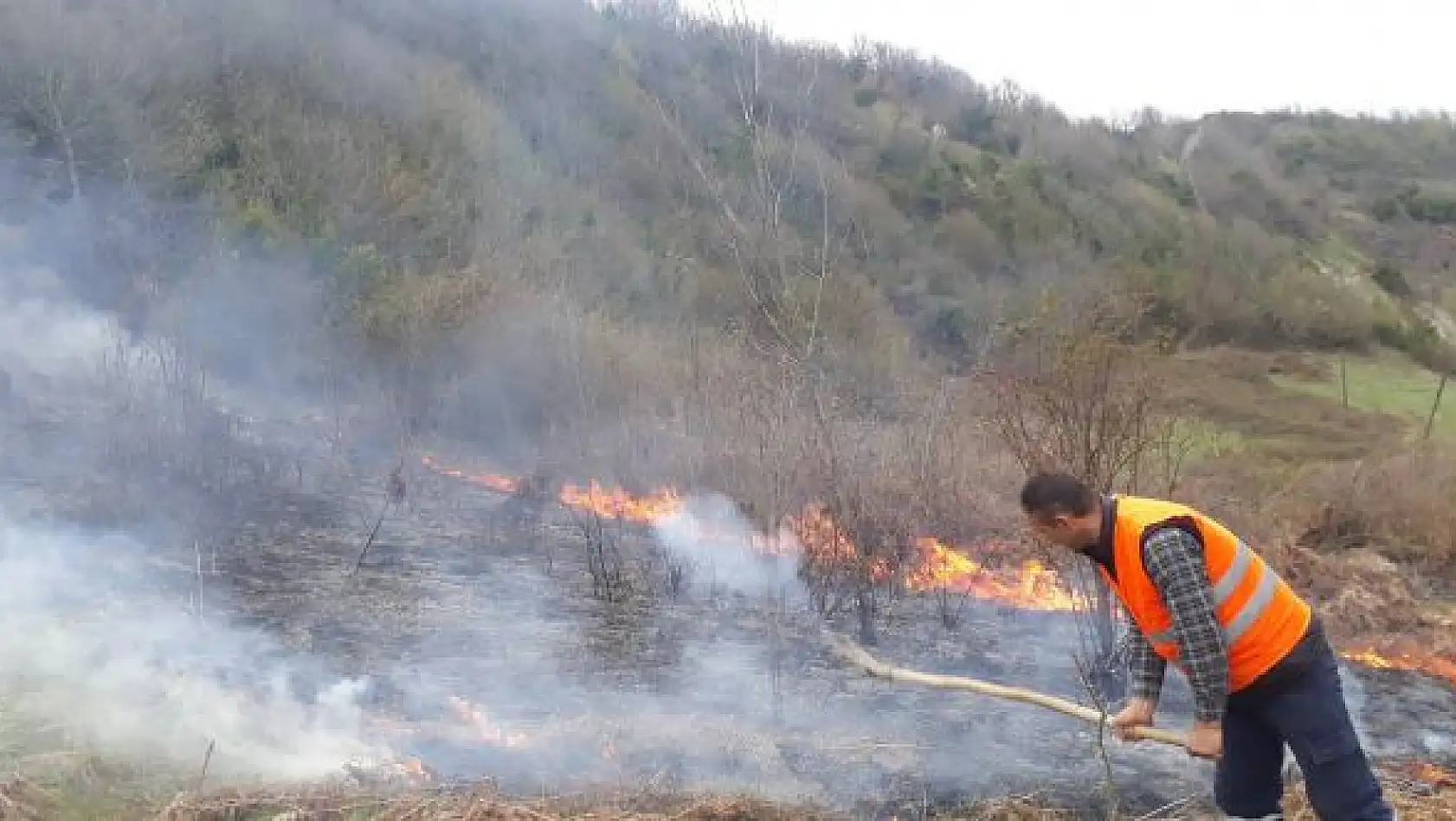 Yakılan Ateş, Ormana Sıçradı