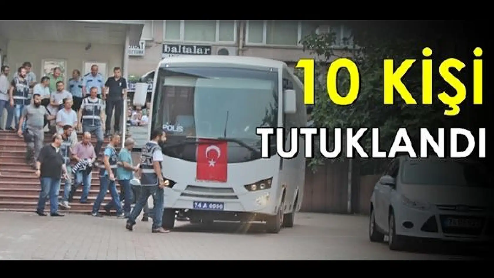 Bartın'da 10 esnaf tutuklandı