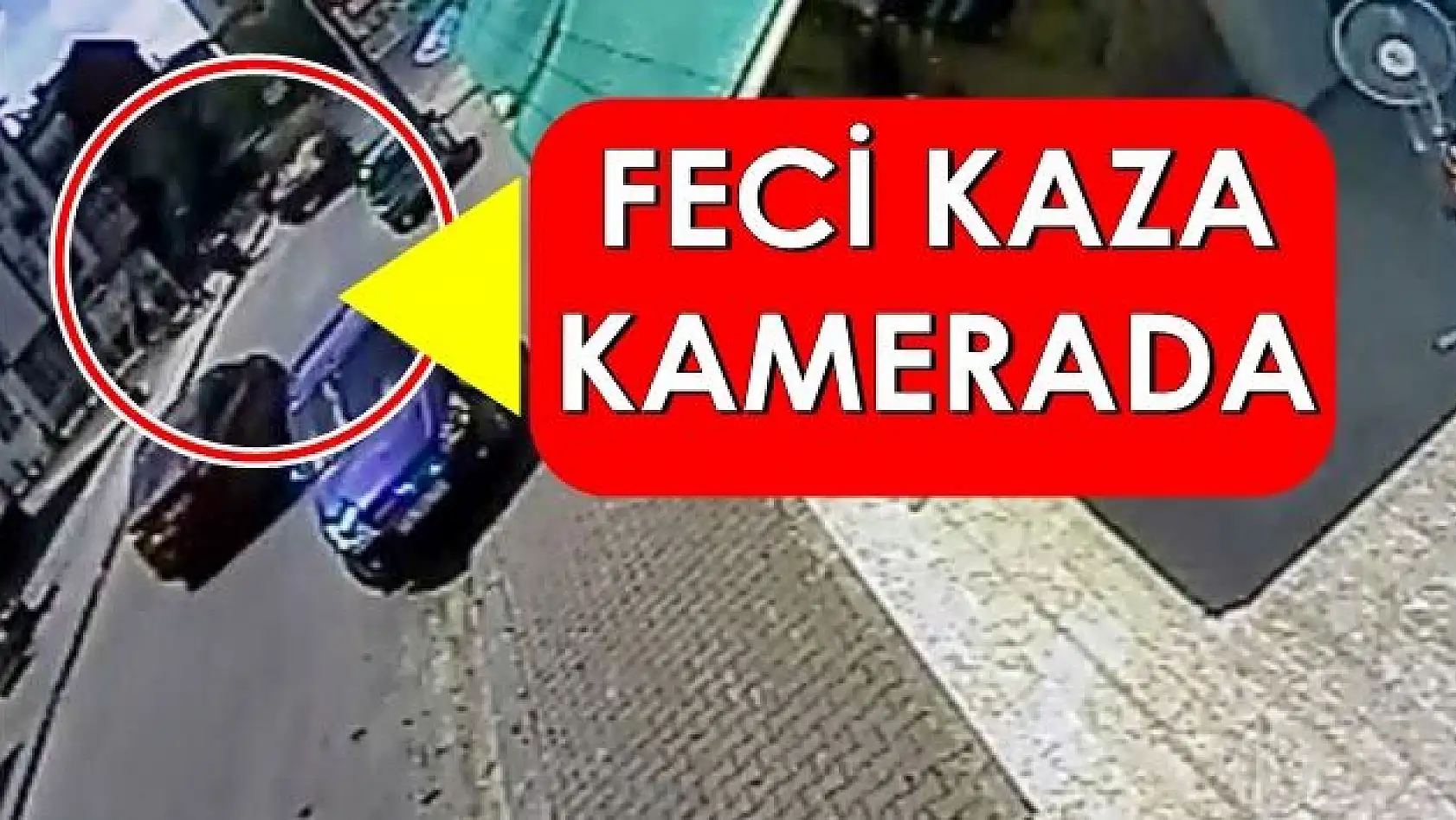 Bartın'da ölümlü kaza kamerada