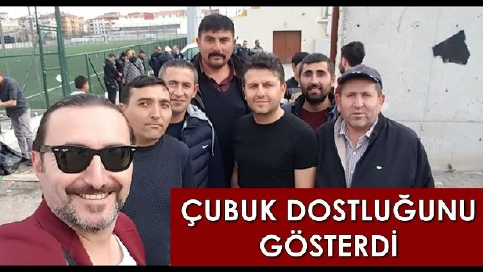 Çubukspor taraftarları duygularını böyle dile getirdi