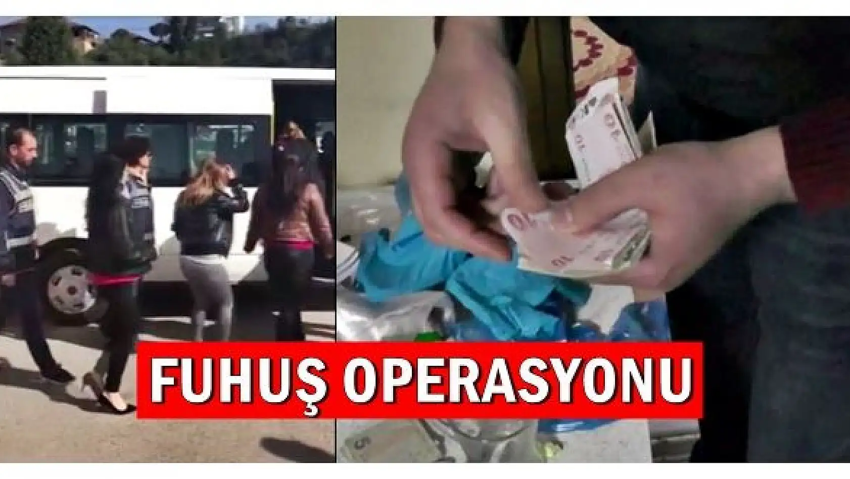 Fuhuş operasyonu, 12 adrese baskın