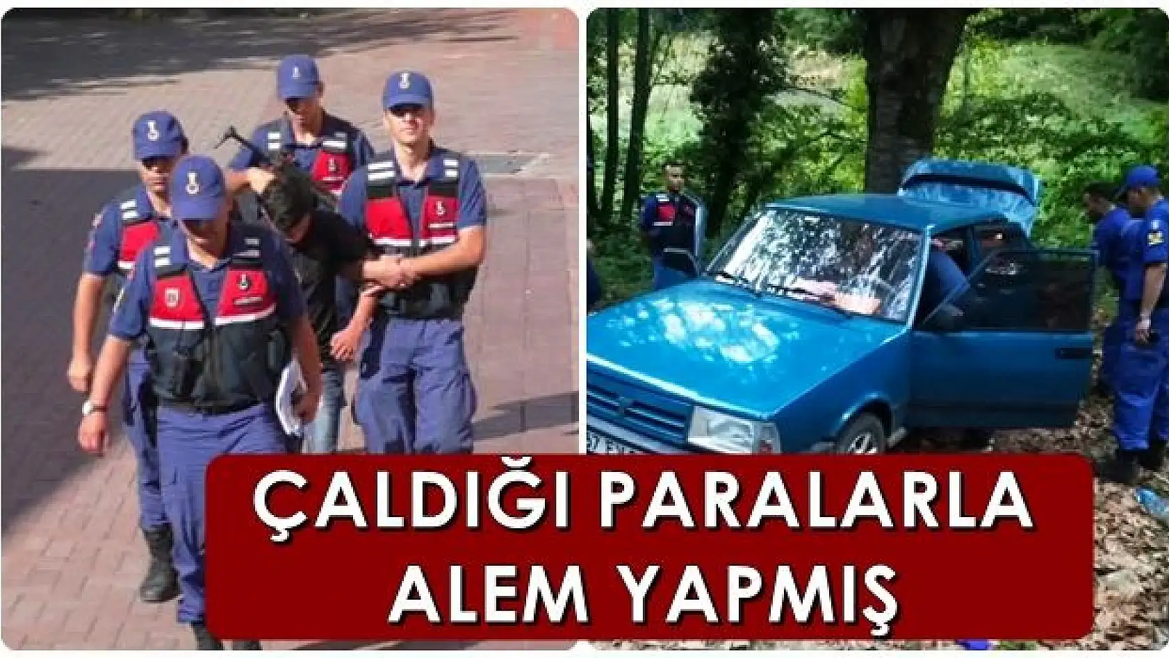 Hırsızlık yaptı, kanepenin içinde yakalandı