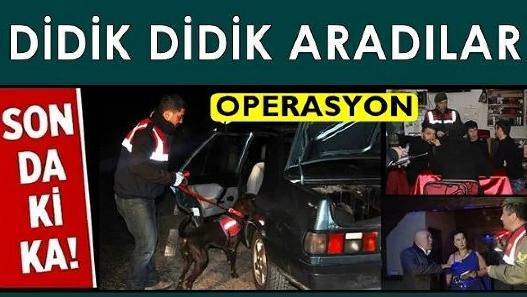 Jandarmadan operasyon, 9 kişi yakalandı