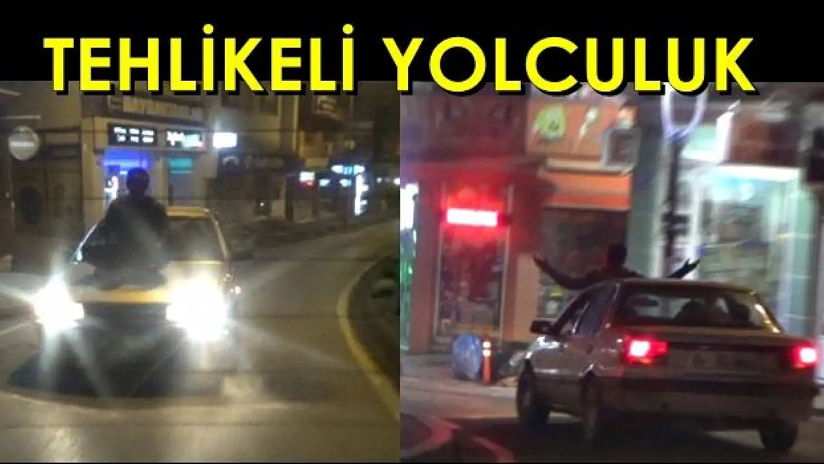 Kaputun üzerinde şehir turu attı