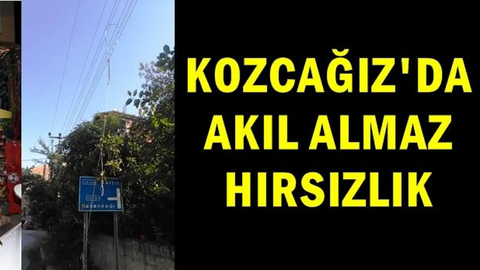 Mahallenin Elektriğini Kesip Bakkalı Soydular