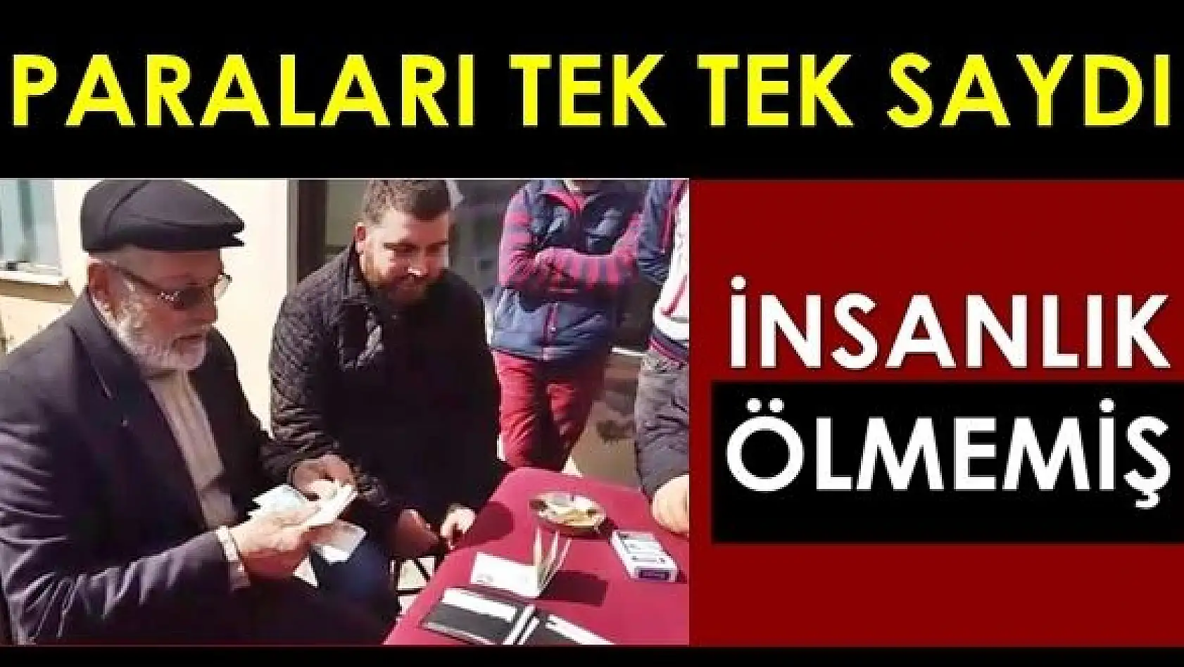 Para dolu cüzdanı sahibine teslim ettiler