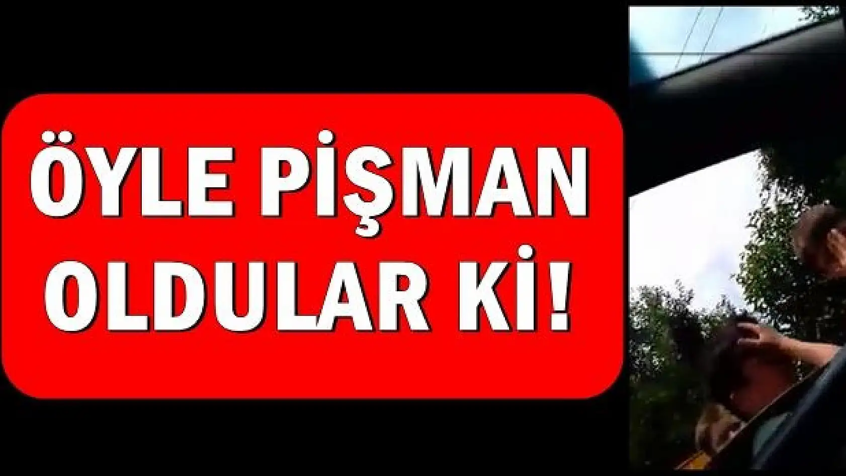 Pişman olan çocukların dramı 