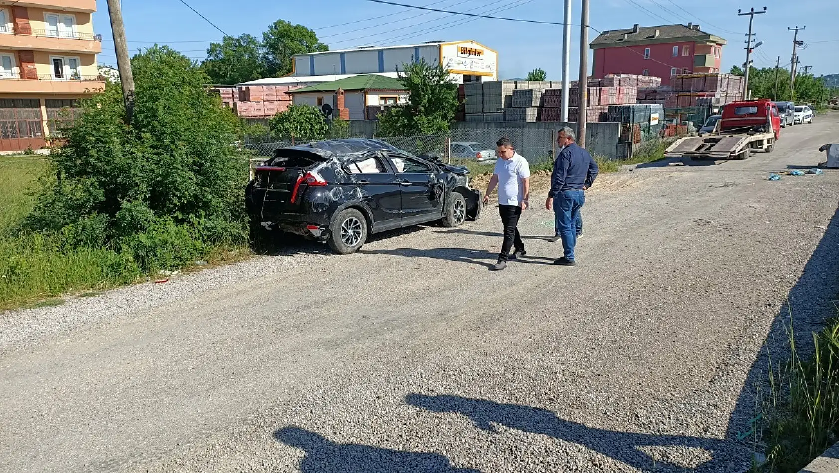 İş adamı ve yeğeni ölümden döndü