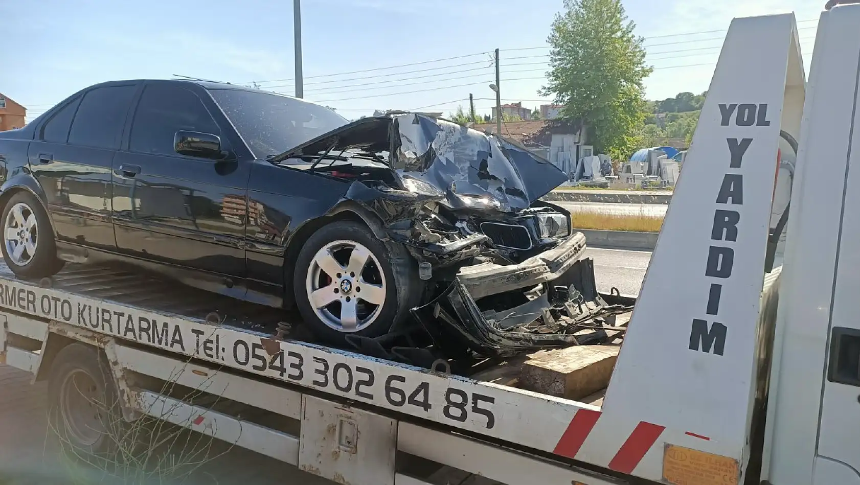 İş adamı ve yeğeni ölümden döndü