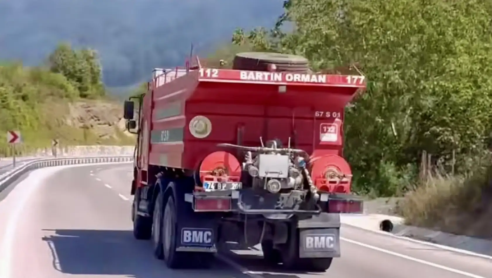 Bartın'da 11 Farklı Noktada Yangın!