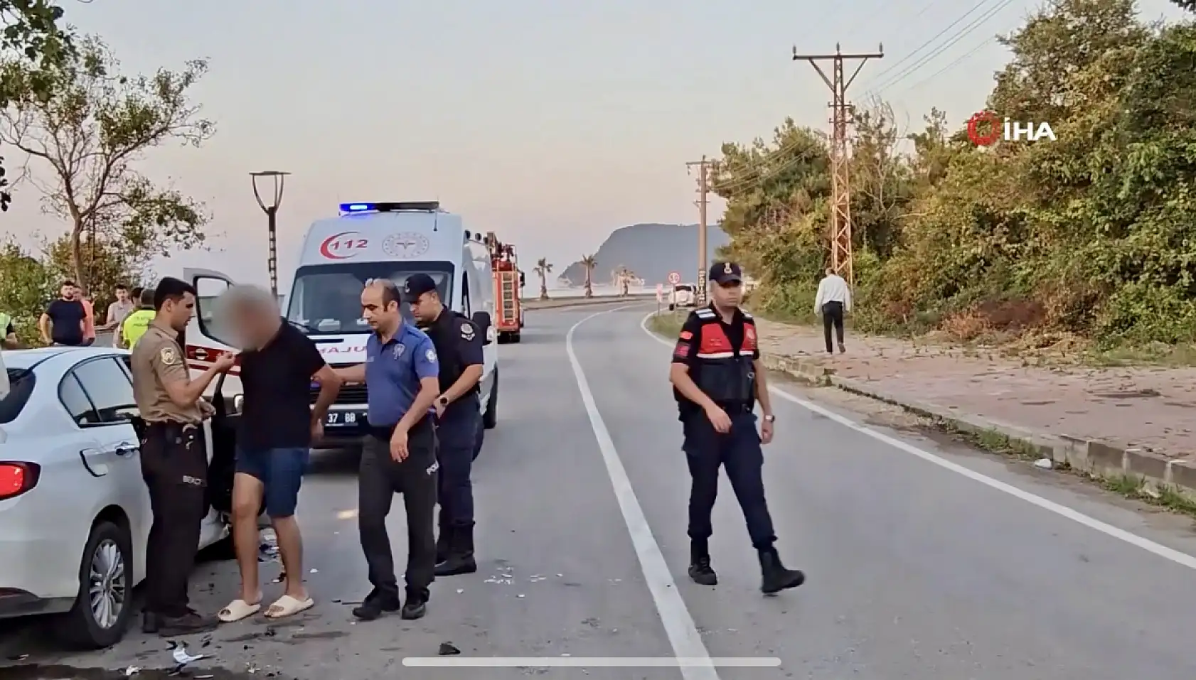 Silahlı saldırı kamerada