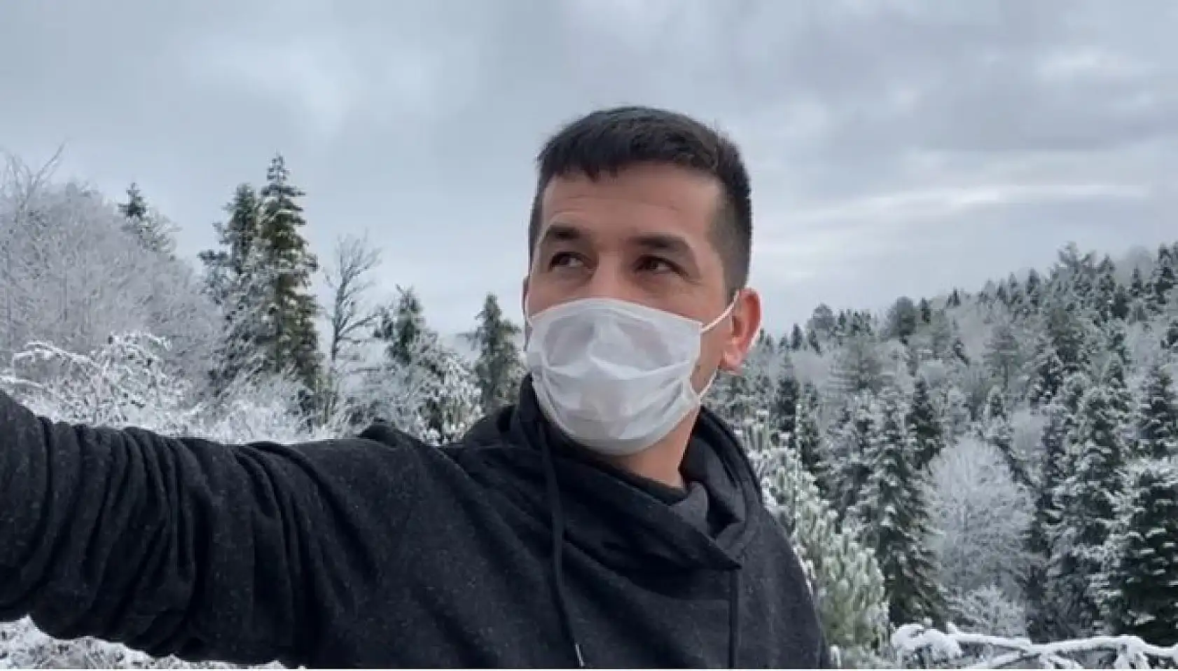 Ahmetusta'dan kar manzaraları