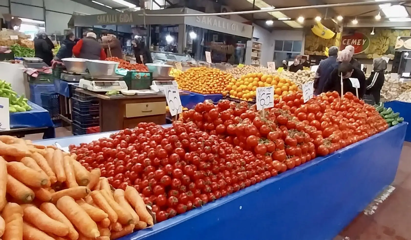 Pazara cemre düştü