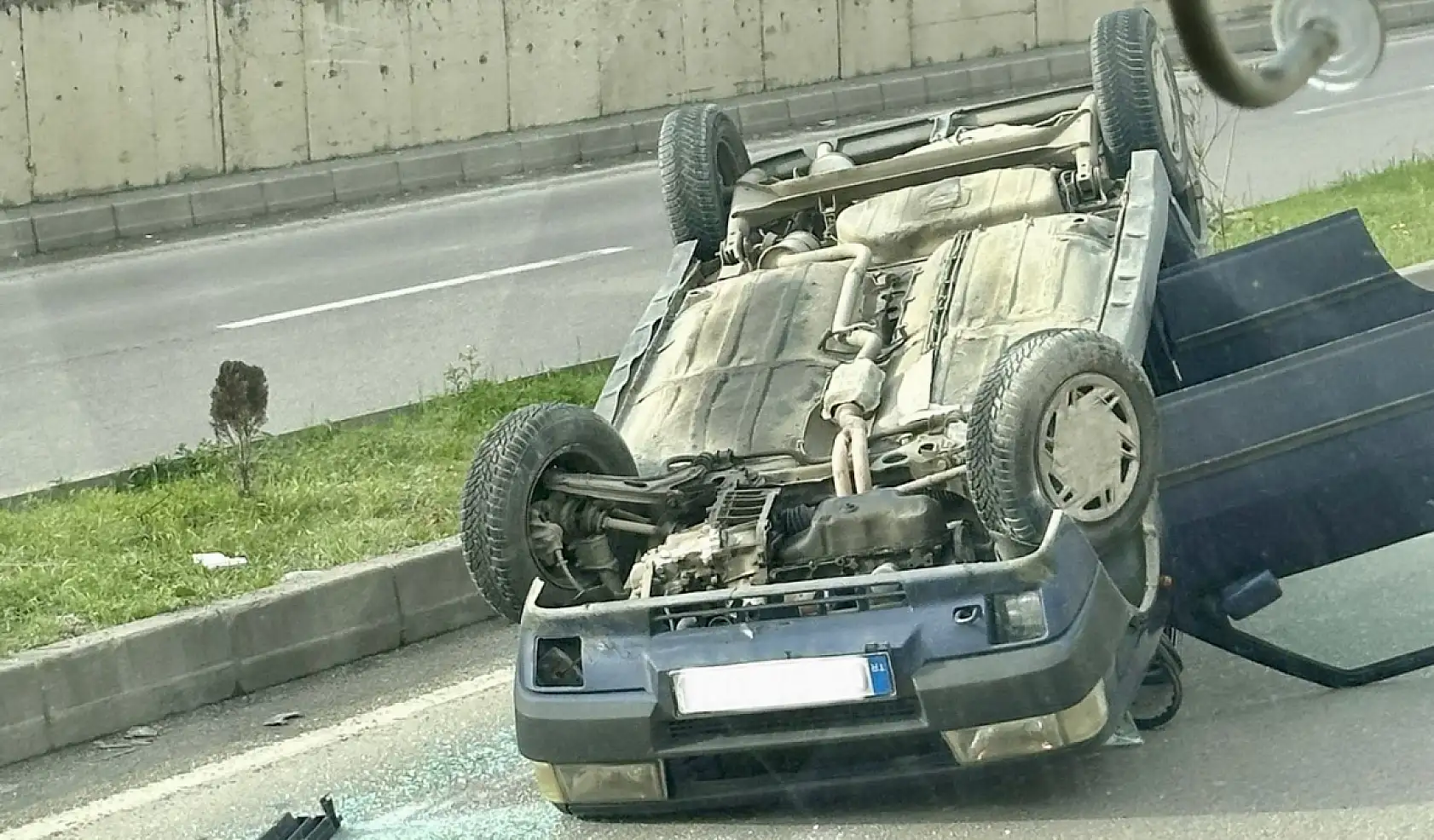 Türbe Mevkiinde kaza