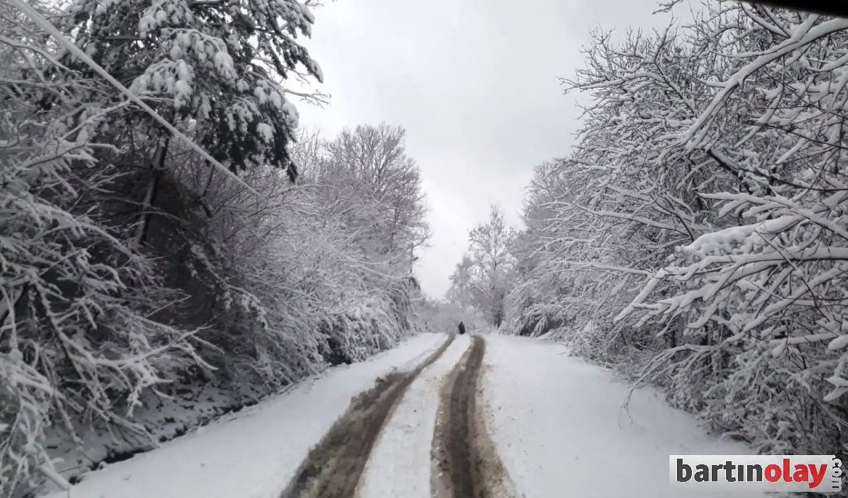 Hasankadı beyaz örtü ile kaplandı