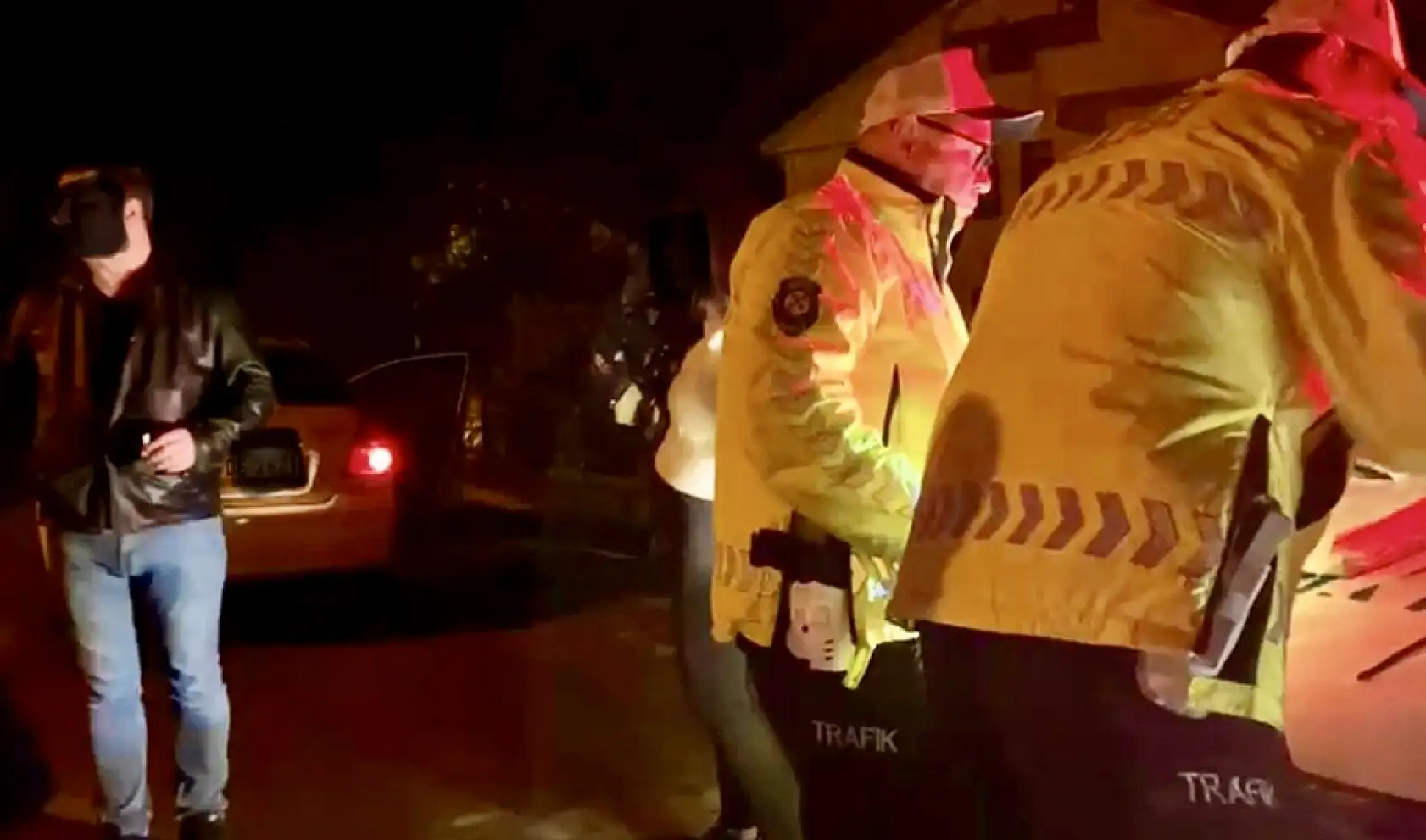 Tıyırtı rampasında polisin sabır testi