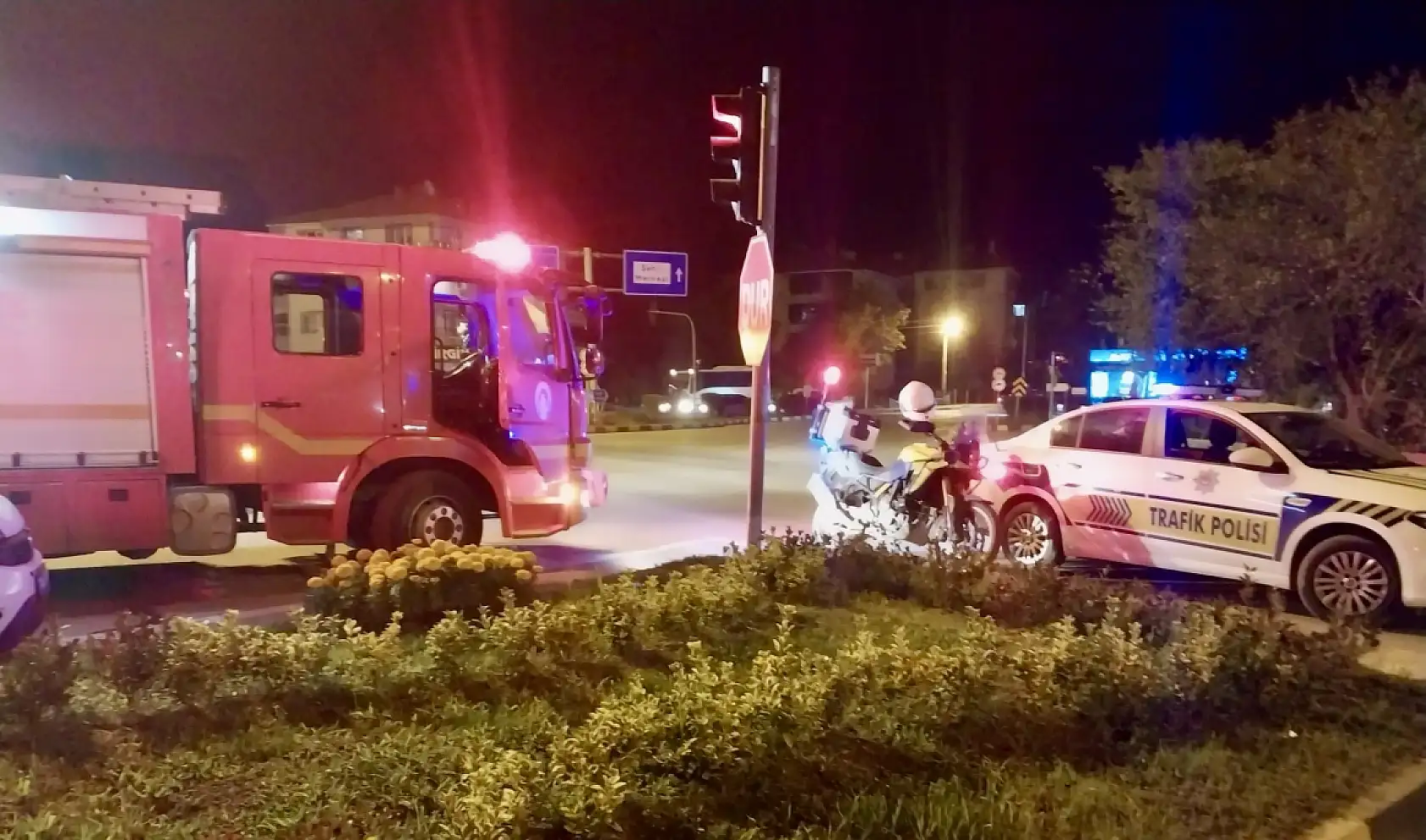 Gölbucağı kavşakta kaza