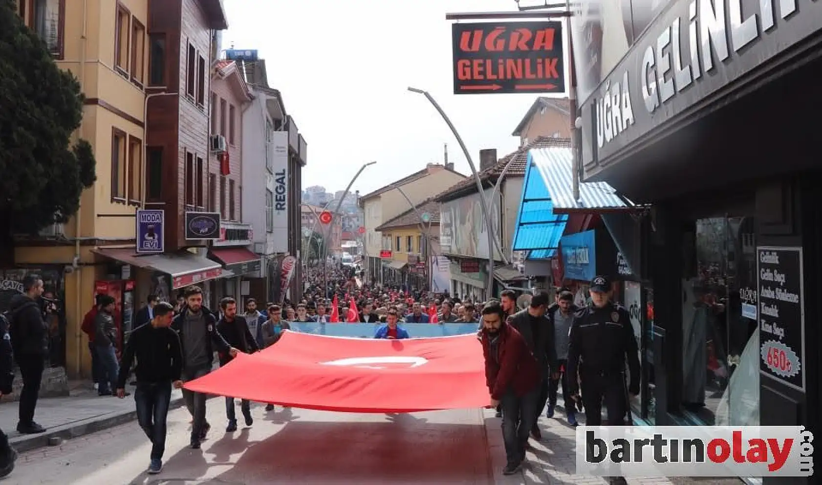 Bartın Afrin'e Destek İçin Yürüdü