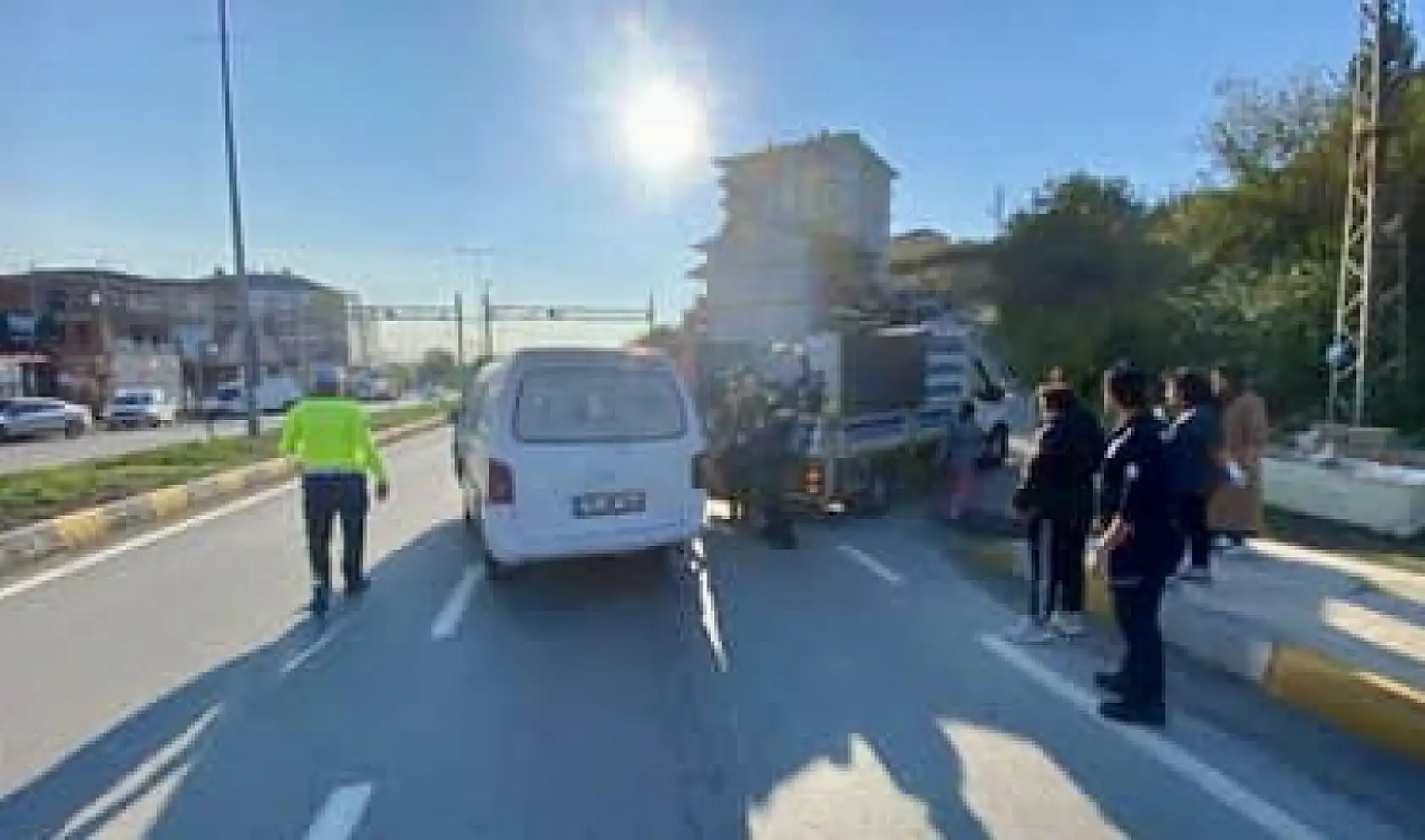 Bartın'da 2 araç çarpıştı