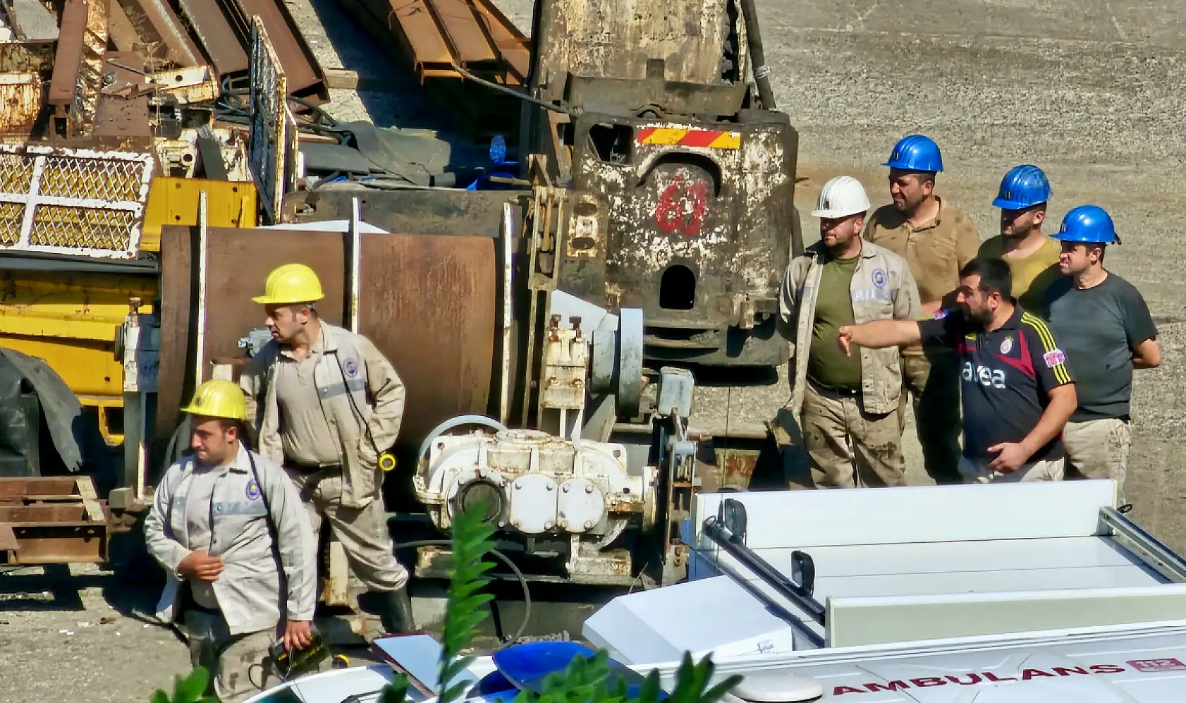Zonguldak maden ocağında göçük