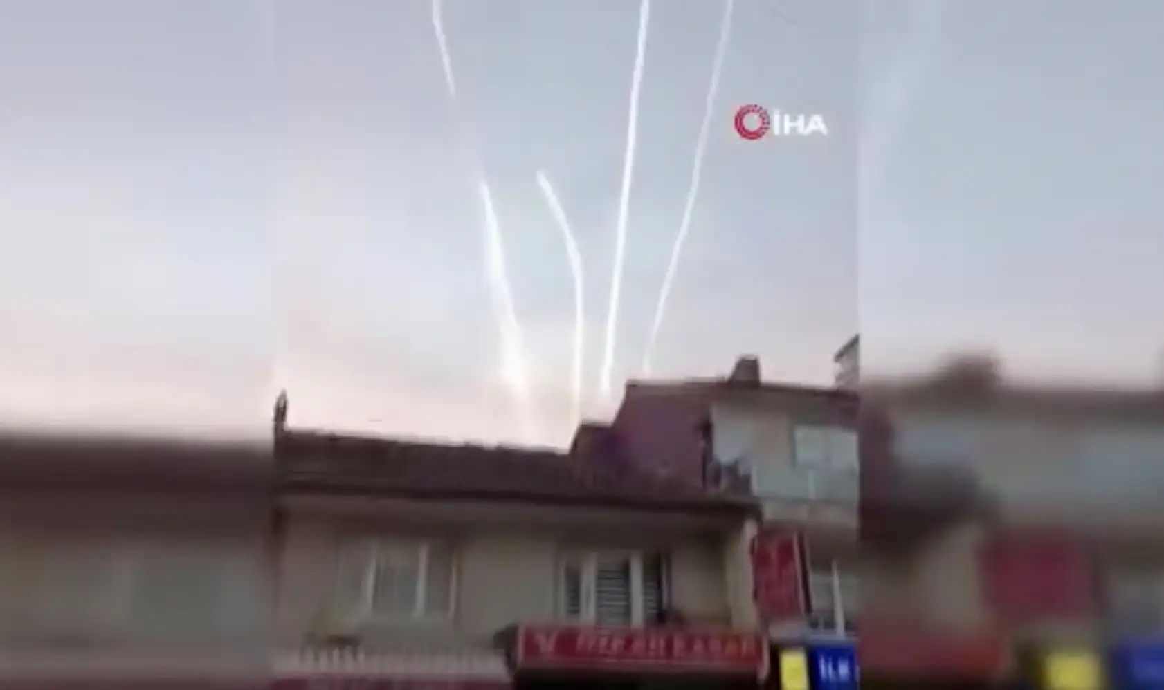 Bartın semalarında ilginç görüntü