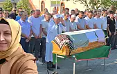 Cinayete kurban giden kadın toprağa verildi